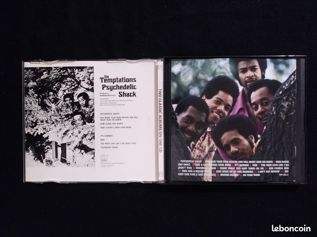 Temptations - All Directions/Psychedelic Shack (image 5)