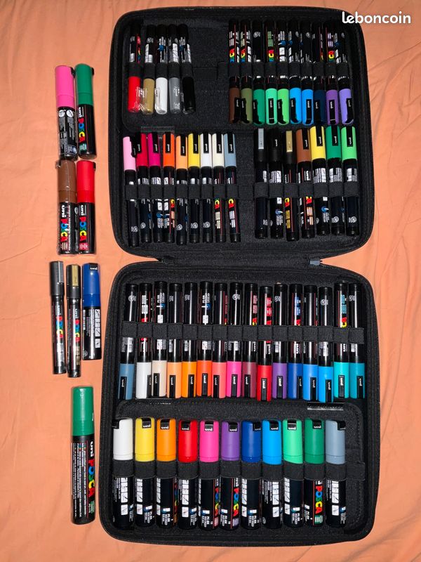 Mallette Posca + vrac neuf (image 1)