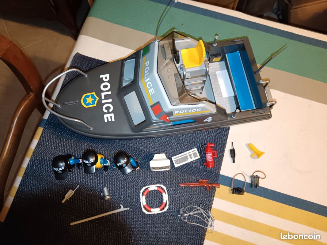 Playmobil Bateau de police (image 5)