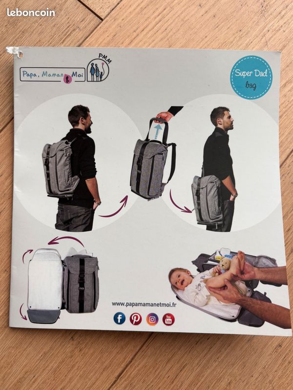 à Langer Sac Ã Papa Sac à Dos à Langer Homme Petit Bambin