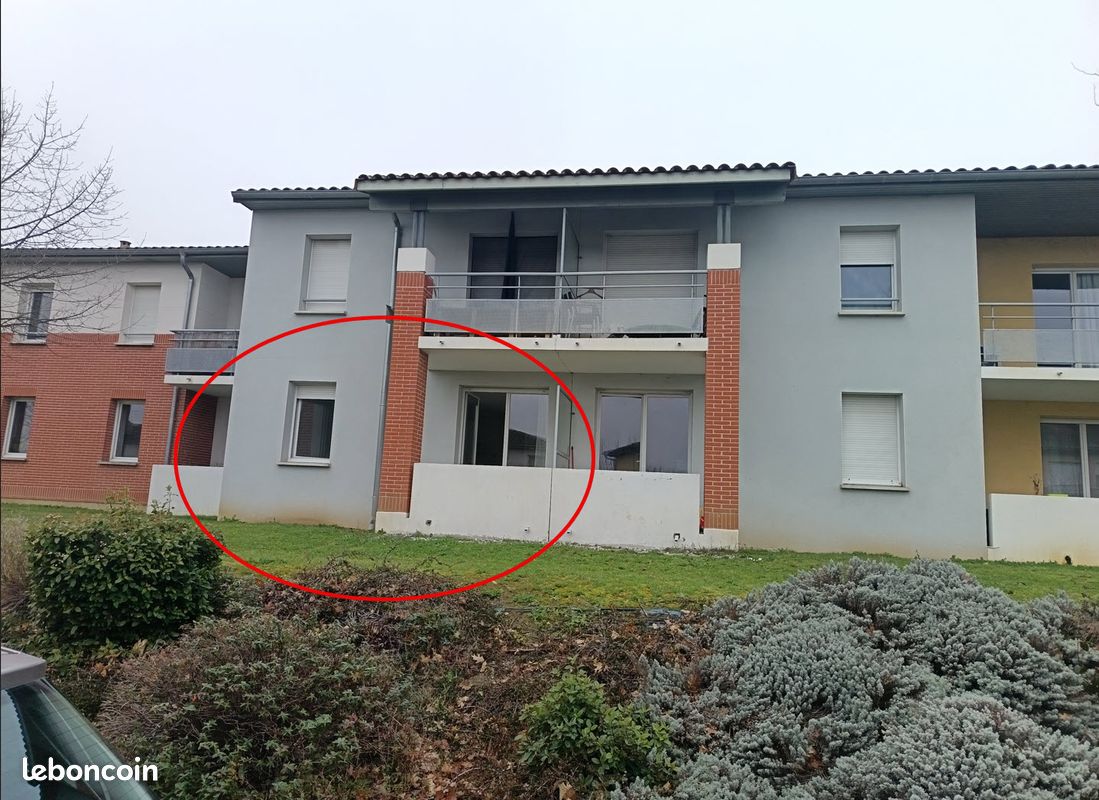 Appartement 2 pièces 36 m² · à Mondonville · 36 m² · 520 €/mois