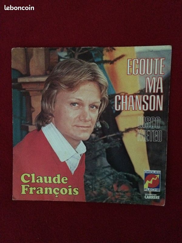Lot de quatre 45T de Claude François (image 2)