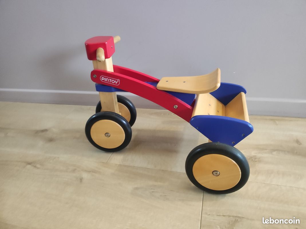 Tricycle Porteur A Bascule Porteur Auto Balade à Bascule