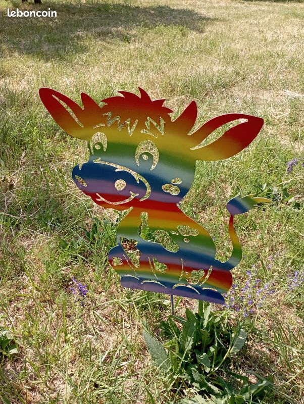 Décoration découpe laser vache... (image 2)