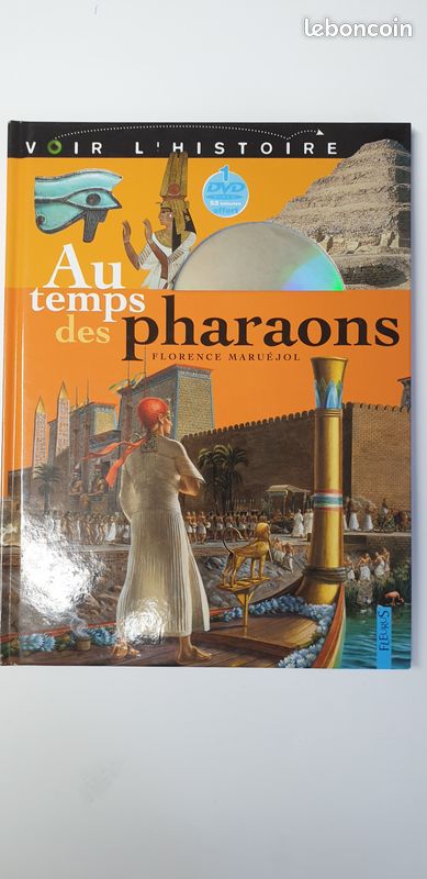 Livre dvd au temps des pharaons (image 1)