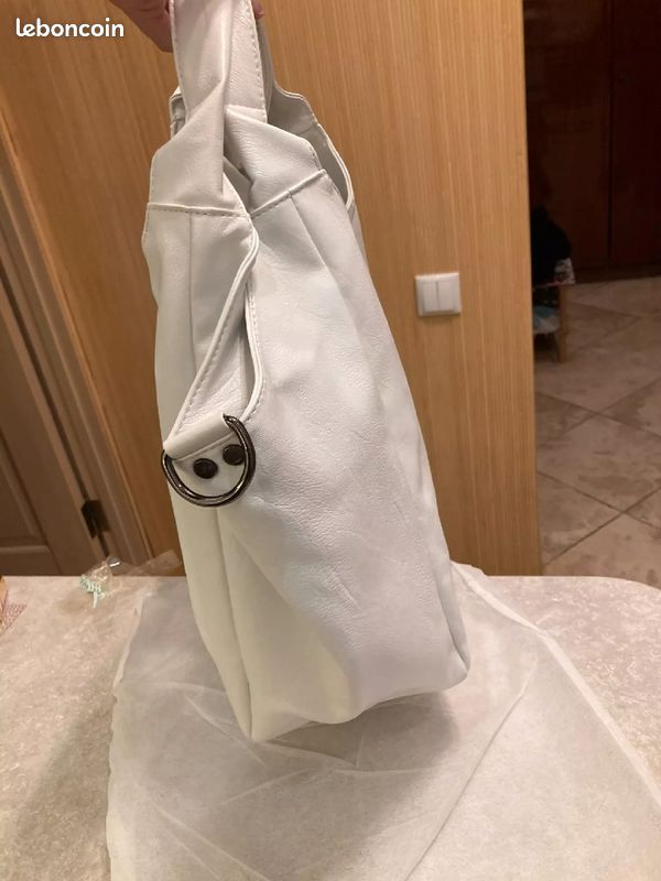 Sac à main blanc (image 2)