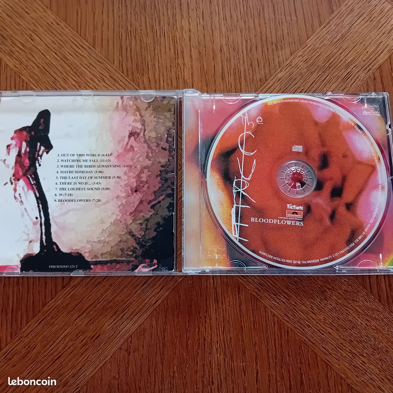 The Cure Blood Flowers - Fiction CD 2000 (image 3)