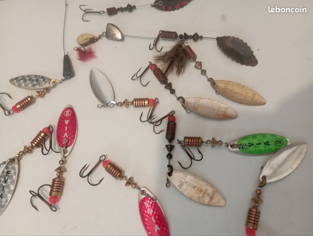Lot de 10 cuillère Pour La pêche