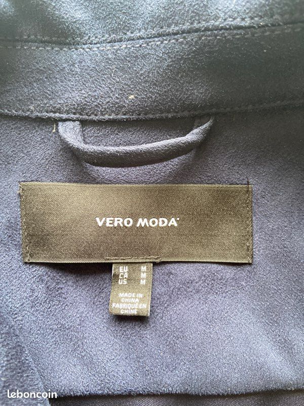 Blouson femme bleu (image 3)