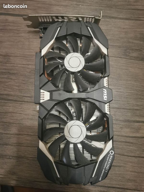 MSI GTX 1060 3Go (image 1)