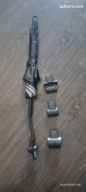 Ombrelle parasol babyzen yoyo noire neuve stokke (image 1)
