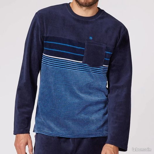 Pyjama Dodo Velours Homme XXL NEUF -Valeur 70 euros (image 2)