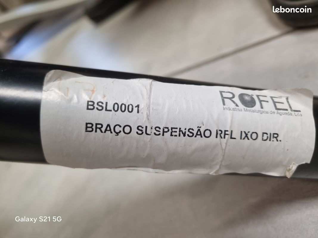 ROFEL BSL0001 Jambe de suspension droite pour VSP Ligier IXO moteur Lombardini (image 2)