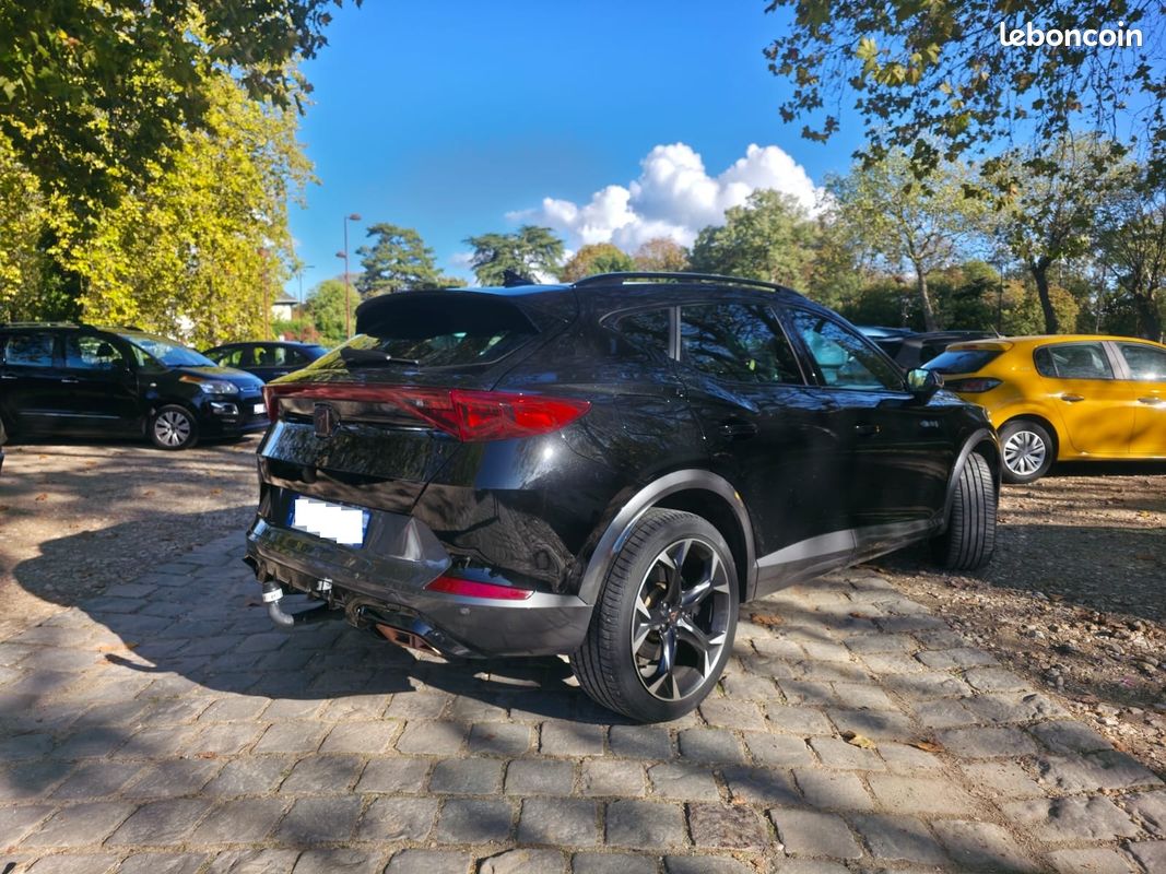 Cupra Formentor VZ 1.4 hybride rechargeable 245 ch DSG6 – Attelage amovible - Careplay/android auto (image 2)
