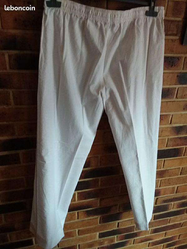 Pantalon femme neuf taille 46 taille elastique 18 euros (image 2)
