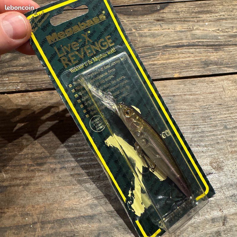 Megabass Live-X Revenge 90 mm HT Ito Wakasagi - Sport & Plein air