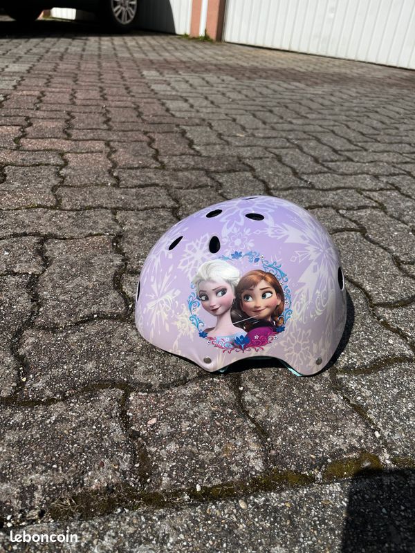 Casque vélo la Reine des Neiges (image 2)