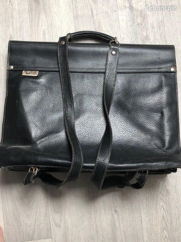 Cartable cuir vintage (image 2)