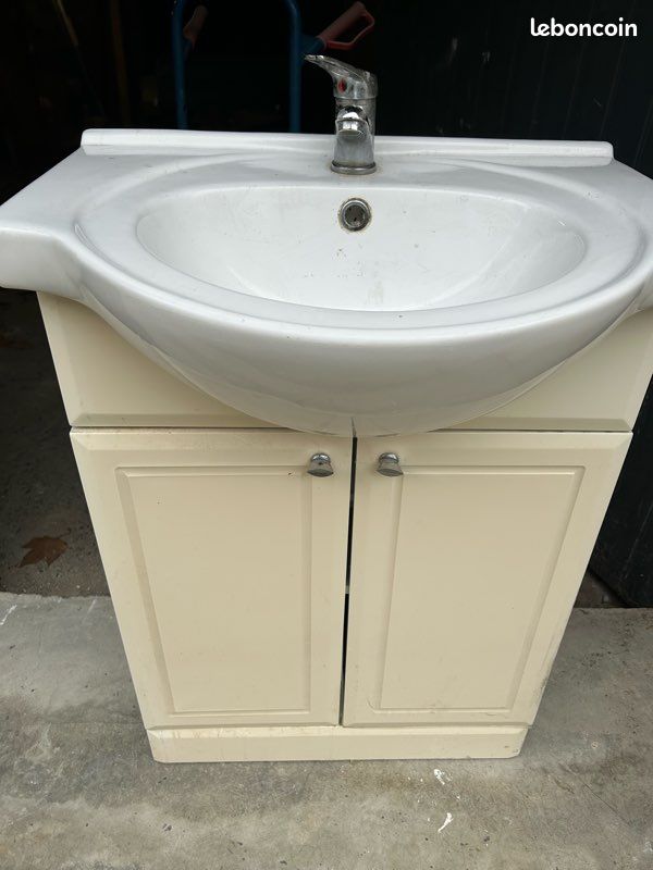 Meuble plus vasque de salle de bain (image 4)