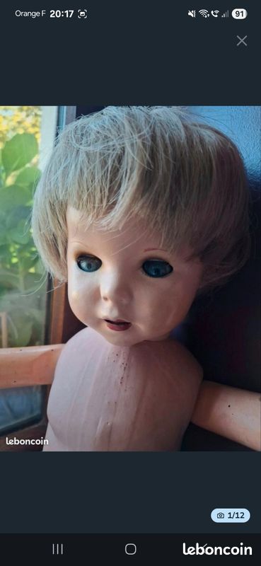 SFBJ 247 29 cm Poupée Ancienne Reproduction Antique doll