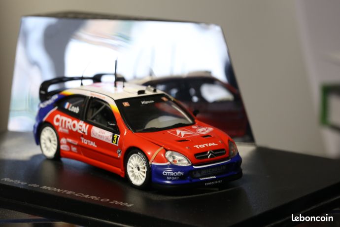 Citroën Xsara WRC N°1 - Loeb - Rallye Monte Carlo 2005 - Norev 1/43 - Neuve