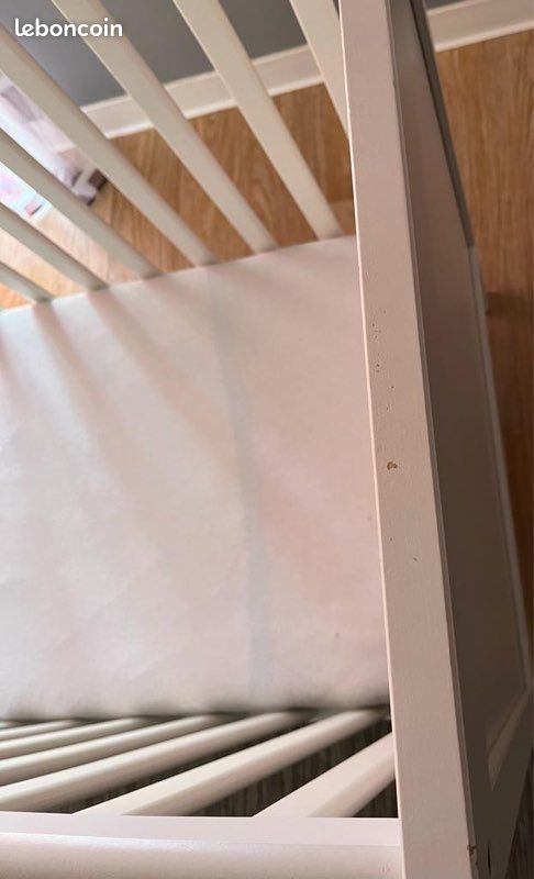 Lit bébé + matelas (image 3)