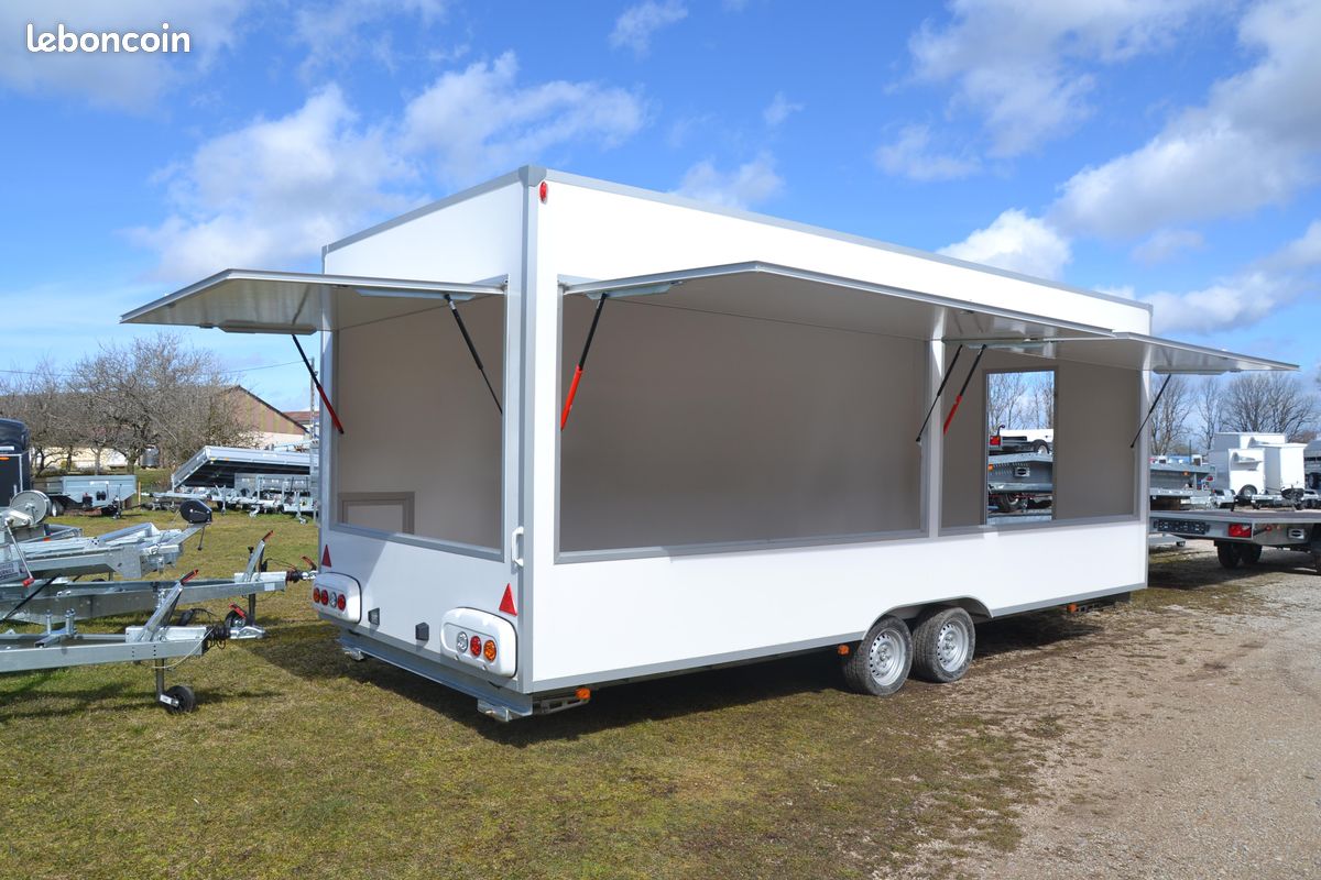 Remorque fourgon magasin longueur 6M20 (image 3)