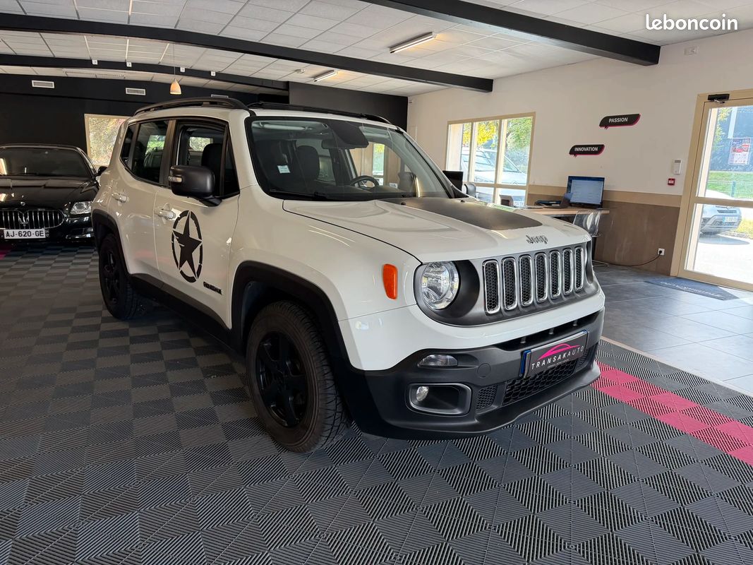 Jeep RENEGADE Longitude 1.6 CRD 120ch ~ TOIT OUVRANT ~ APPLE CARPLAY (image 7)