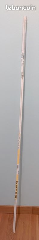 Rail simple en PVC neuf pour rideaux (image 3)