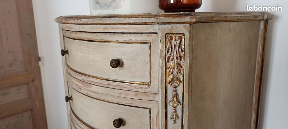 Rare ancien grand chiffonnier/commode (image 4)