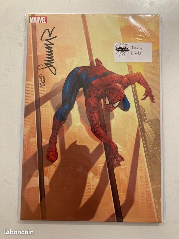 Comics Spider Man X-Men et Justice League signés par Salvador Larroca (image 2)