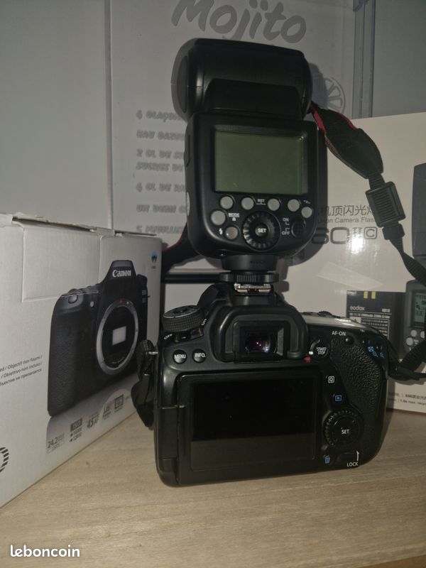 Canon eos 80D + flash Godox V860II (image 4)