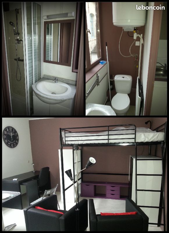 Appartement 2 pièces 18 m² · à Valenciennes · 18 m² · 370 €/mois