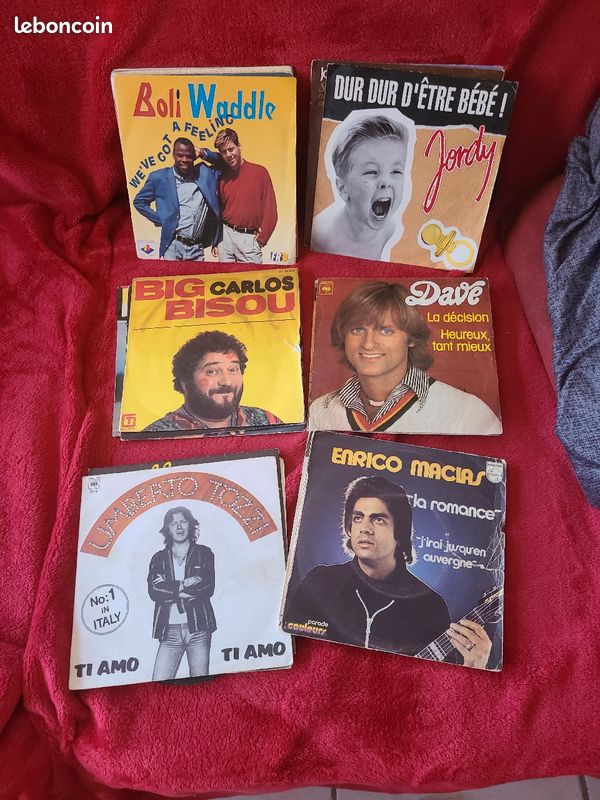 Lot vyniles 45 tours (image 1)