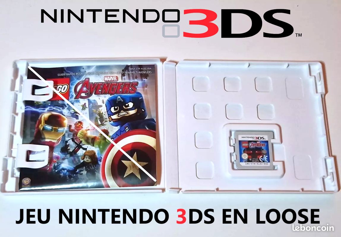 🕹️LEGO Avengers Jeu Nintendo 3Ds/2DS en Loose Jeux vidéo