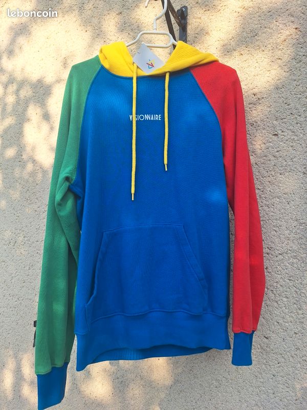 Sweat Visionnaire Bigflo Et Oli Sweat Multicolore Visionnaire