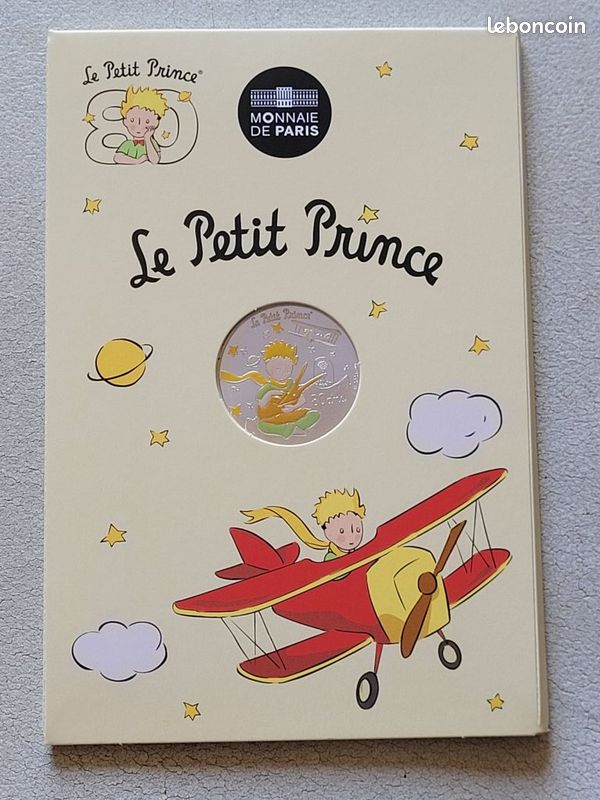 80 ans Le Petit Prince - Piece 10 euros Argent Neuve MDP 2026 (image 1)