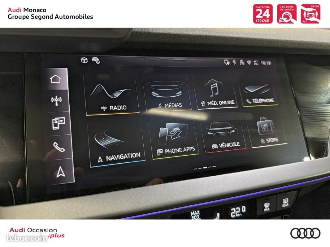 Audi A3 sportback TFSI e Hybride rechargeable 272 S tronic 6 S line (image 15)