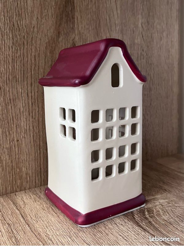 Photophore maison en céramique (image 2)