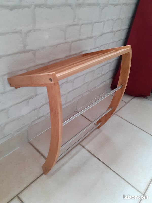 Porte serviette avec étagère (image 2)