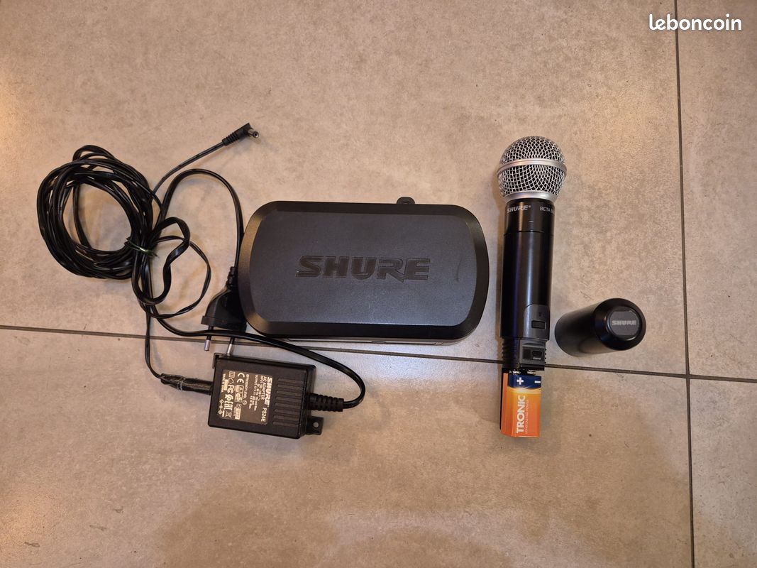 Système sans fil SHURE pour la voix Bêta 58A (image 1)