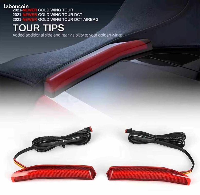 Feux Arrière De Moto Pour Go&ldWing GL1800 2001–2017 LED