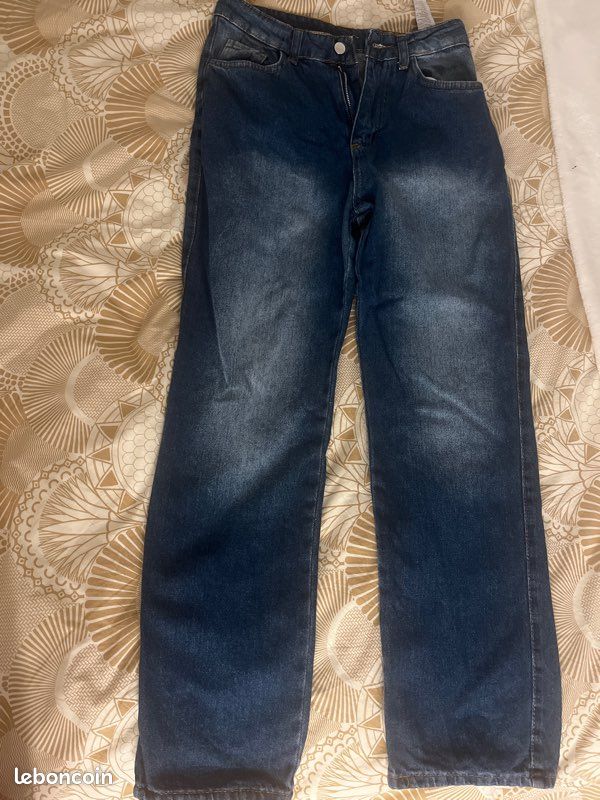 Jean Femme Old Navy Bleu Marine Délavé Foncé - Taille 6R (Regular) - Occasion Très Bon état