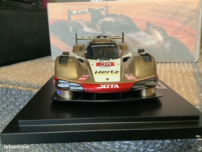 Porsche 963 Hertz au 1/18, 24h du Mans 2023 Spark Neuf, 700 Pièces (image 5)