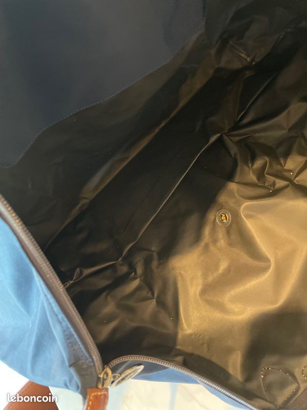 Sac de voyage pliable longchamps bleu marine (image 6)