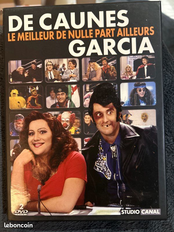 De Caunes. Garcia. Le meilleur de nulle part ailleurs. 2 DVD 📀 (image 1)