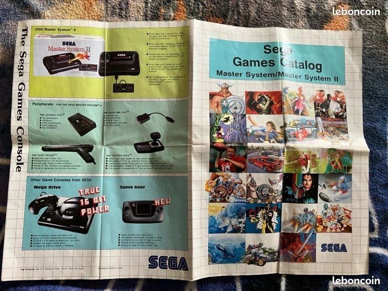 Jeu SEGA Master System – Shinobi (sans notice