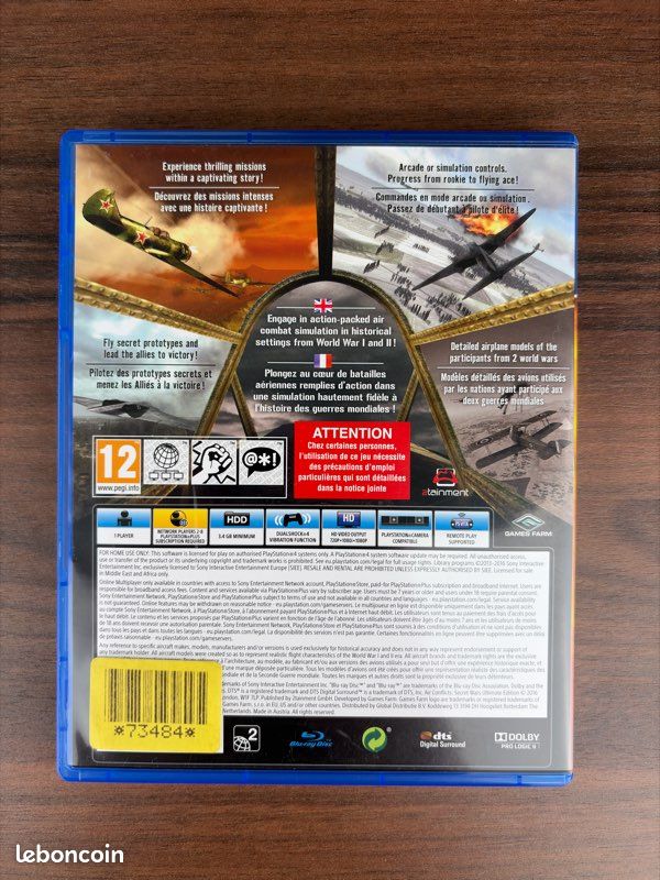 Air Conflicts: Pacific Carriers, Secret Wars & Vietnam PS3 (D'occasion) à Effretikon pour CHF 40 – avec livraison | Acheter sur