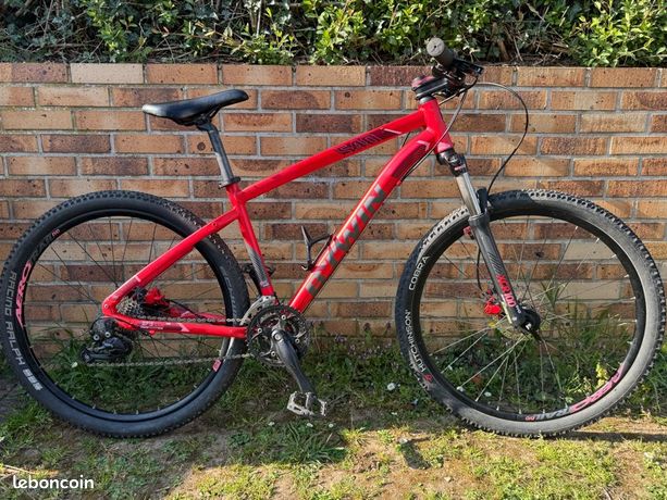 B Twin Rockrider Rockrider St 540 Noir Et Rouge Rockrider 540