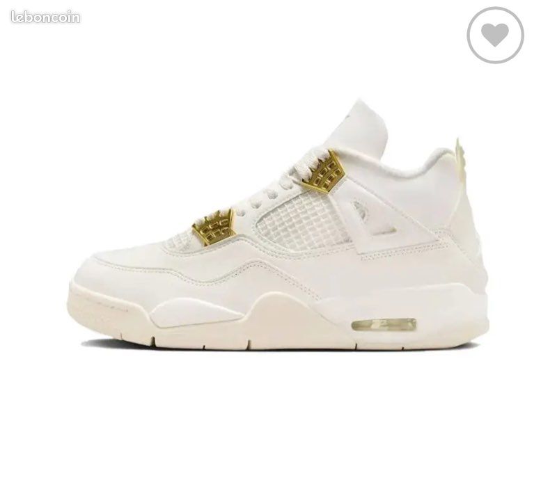 Jordan Gold White Chaussures
